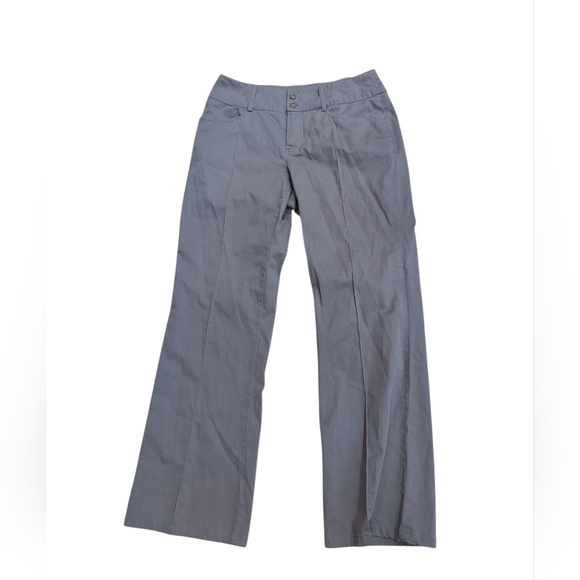 Pants - Classic Straight-Leg Brown Pants